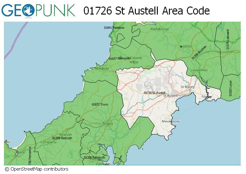 01726 St Austell Area Code 