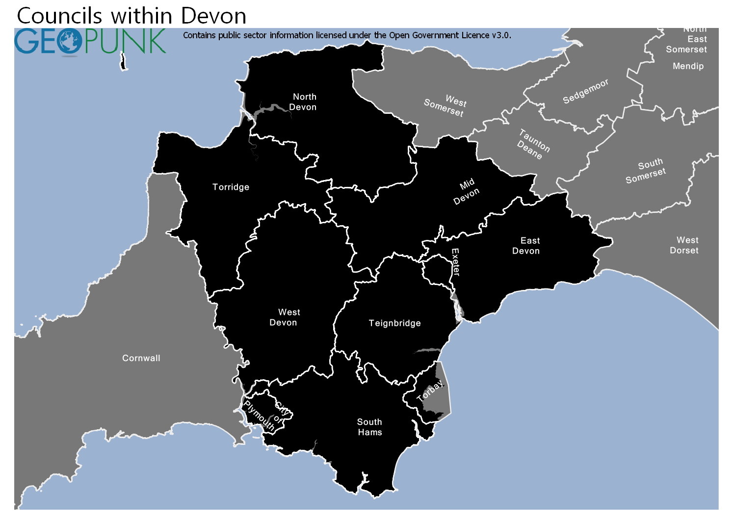 Map And Details For West Devon Borough Council Local Authority 2592