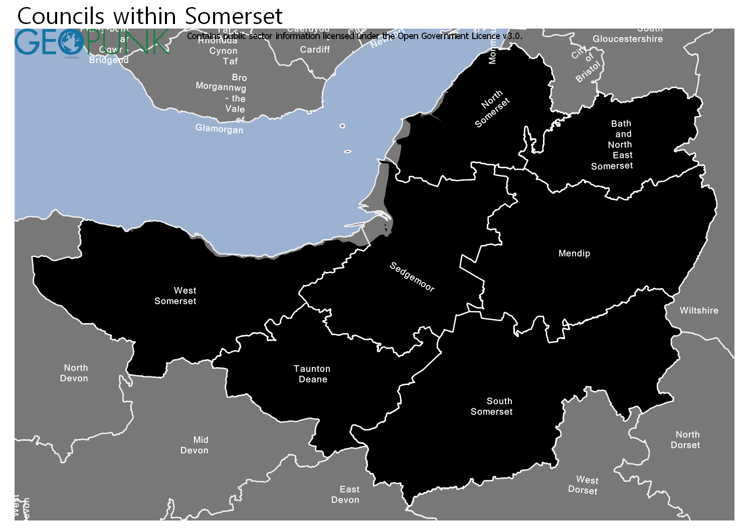 map-and-details-for-south-somerset-district-council-local-authority