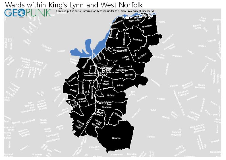 Map and Details for King's Lynn & West Norfolk Borough Council Local